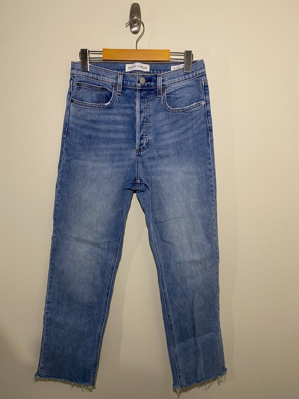 Denim Forum The Arlo High Rise Straight Size 29 28L